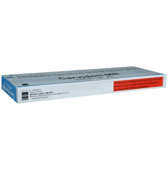 carvidon mr tablet 15's